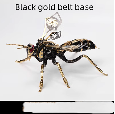 Black gold belt base