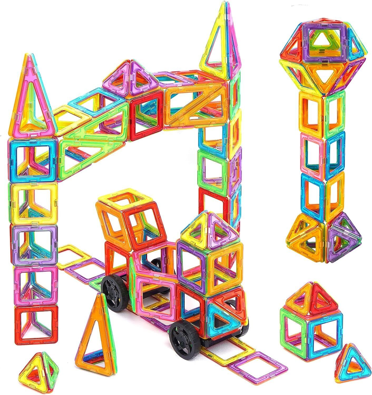 110pcs Magnetic Building Blocks, Magnetic Building Blocks, Children's Toys UK