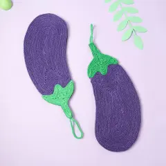 Non-flaking Anti-abrasion Protection Sofa Cushion - Eggplant - View 1