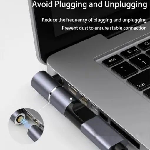 100W Magnetic Plug Connector Type C USB C