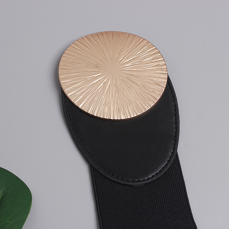 Women's Belt Wide Summer Elastic Girdle Decoration Red Elastic Belt Skirt Skirt Dress New All-match