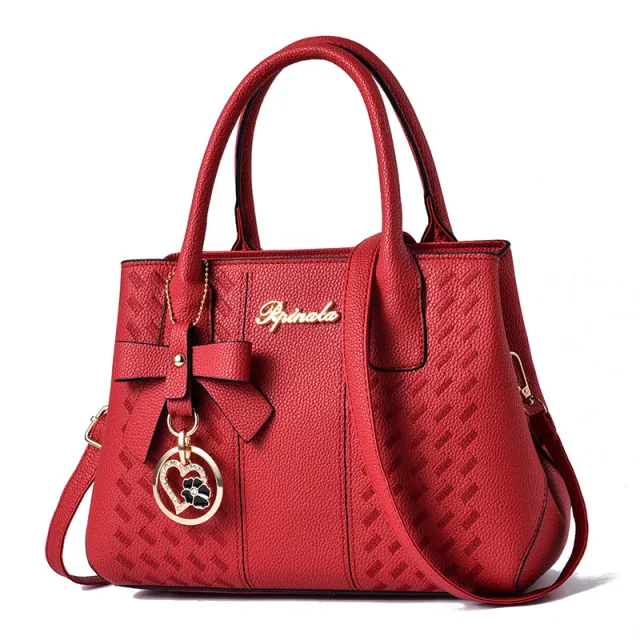 Women's Messenger One shoulder Handbag Red - Shop at LoveMi