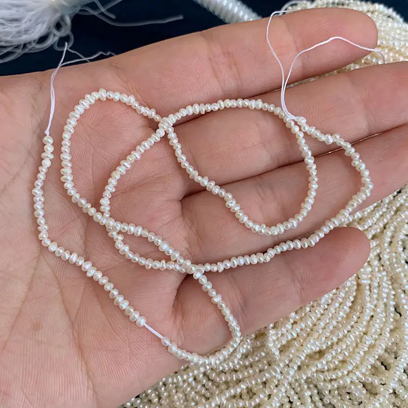 1.5mm Natural Freshwater Mini Real Pearl