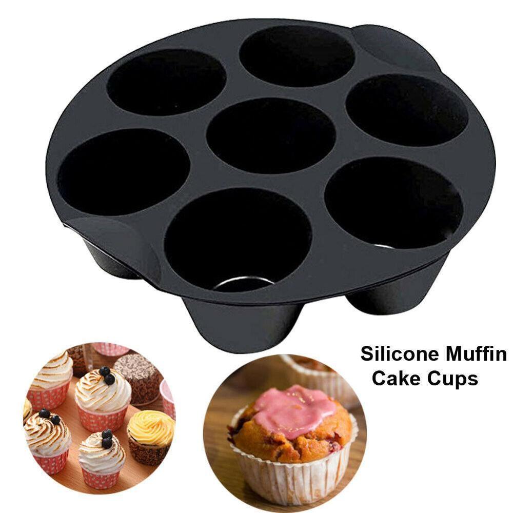 Title 5, Air Frying Pan Accessories 7 With Cake Cup Muff...