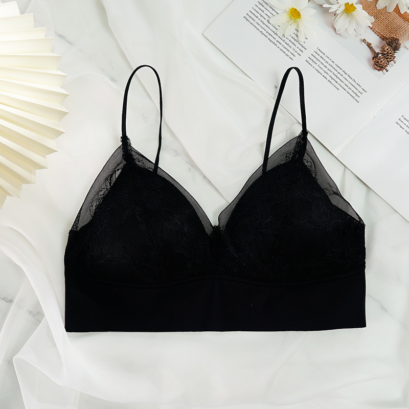 Title 6, New Style Steel Ring Free Bra Comfortable And T...