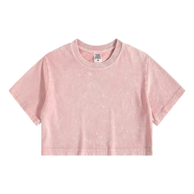 Women's Half Body T Shirt Hip hop Navel Sports Short Sleeves Pink - Shop at LoveMi