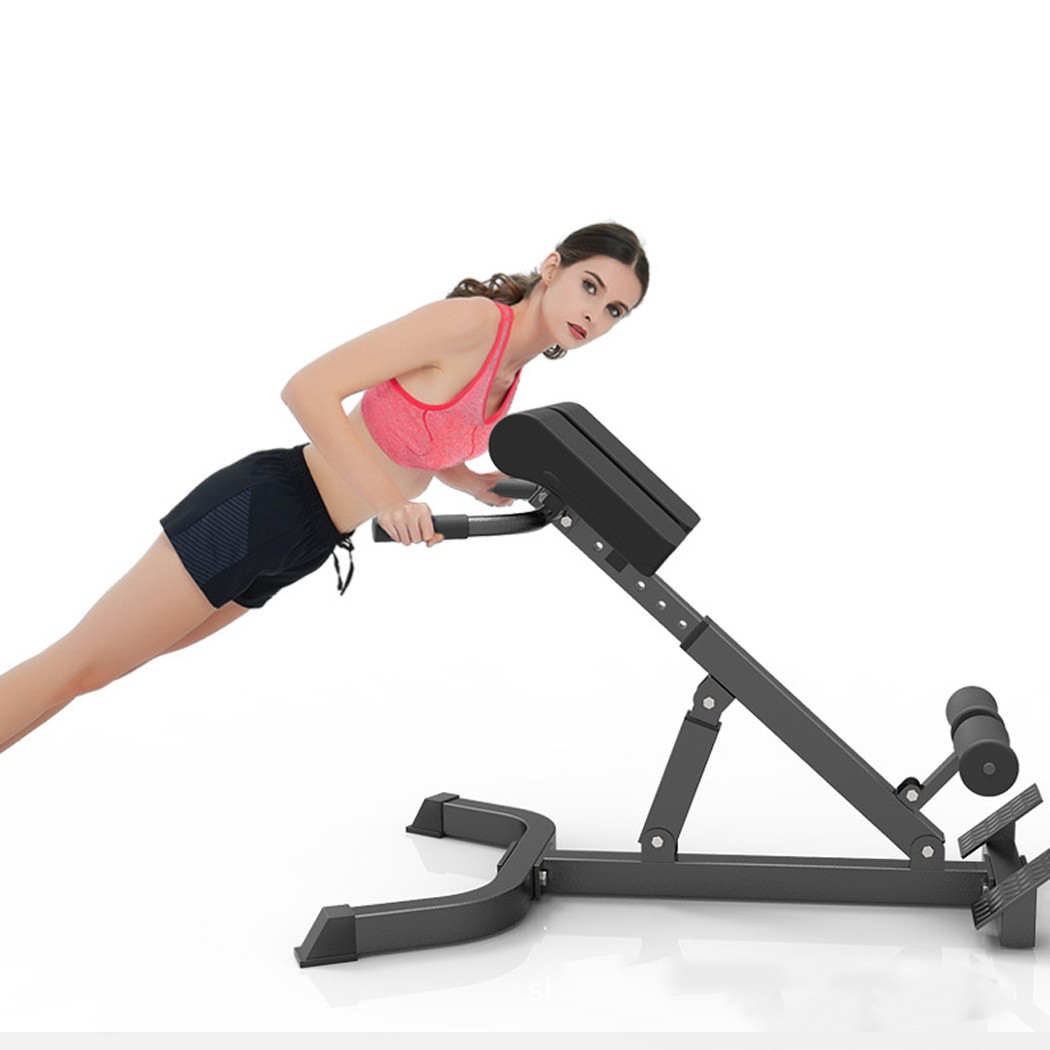 Adjustable Roman Chair Back Extension Exercise Bench Training Supine Board — image 10