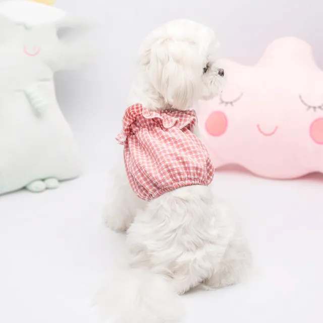 Autumn Breathable Cat Teddy Pet Clothing Red - Shop at LoveMi