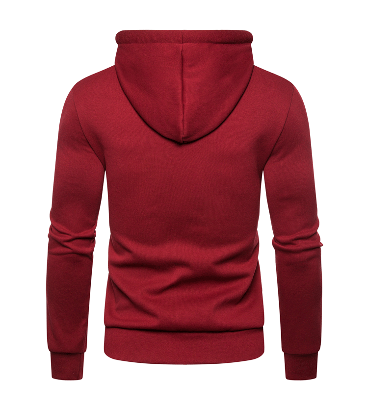 Title 7, Herren-Pullover mit Kapuze und Pan-Schnalle