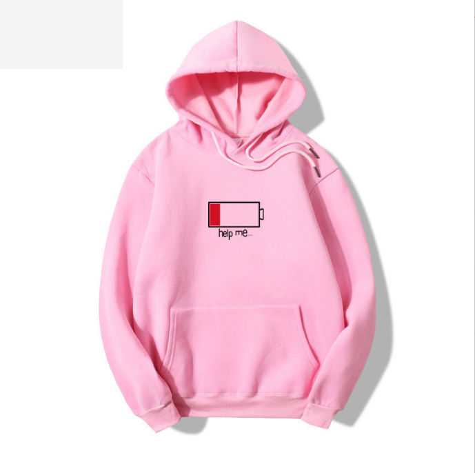 Fashion Casual Men's Printed Pullover Hooded Sweater