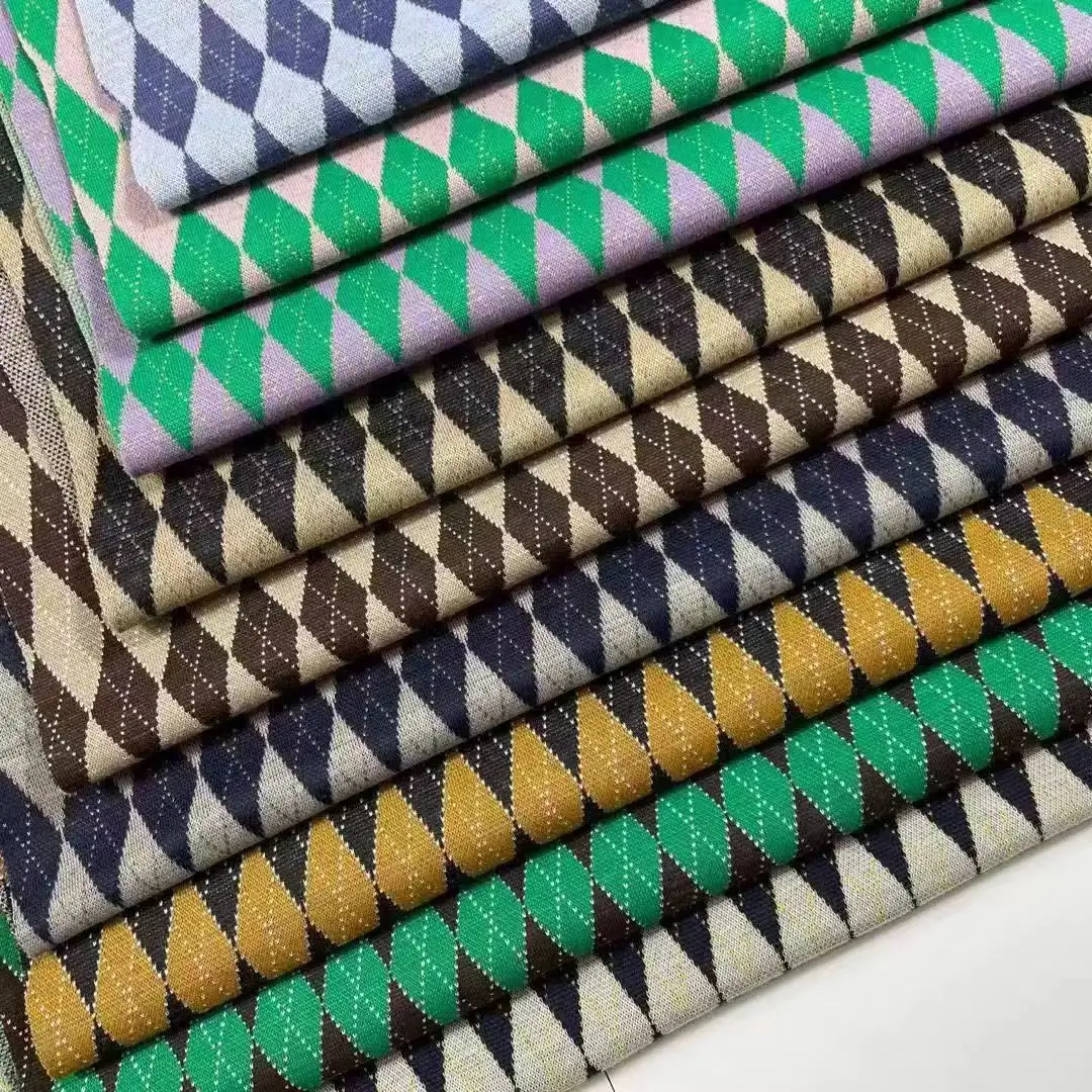 Yarn-dyed Jacquard Checkerboard Checked Men's And Women's