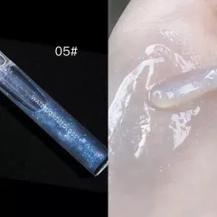 Non-fading And Non-stick Glass Lip Mirror Water Glossy Lip Glaze - Baby Blue - View 1