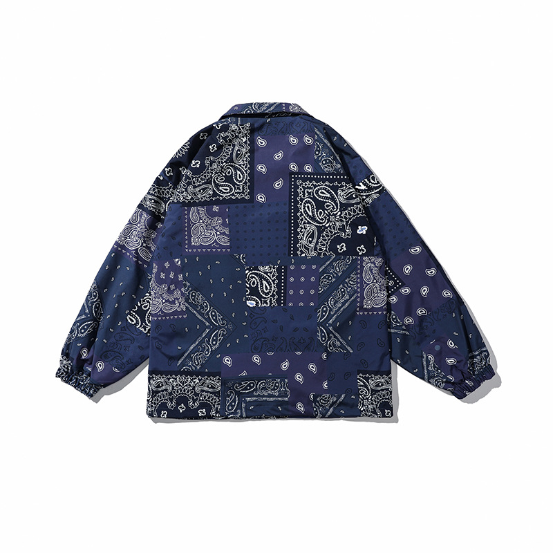 Ethnic Cashew Flower Casual Jacket