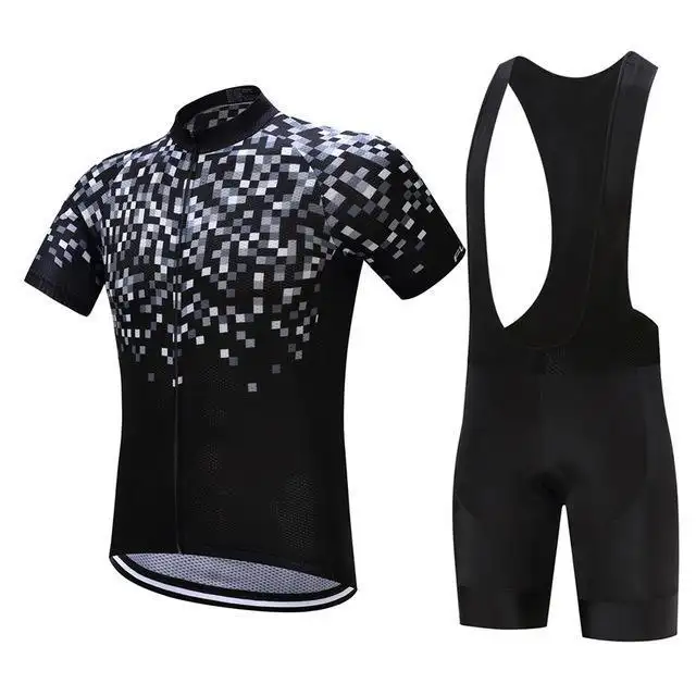 Men's Breathable Short-sleeve Overalls Cycling Suit