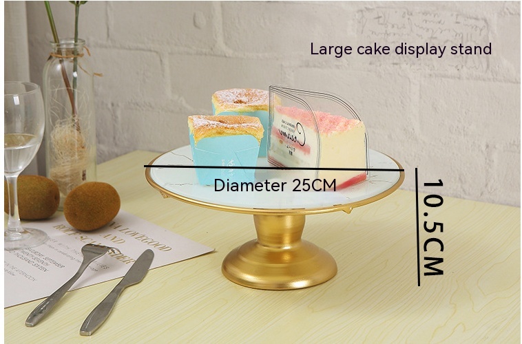 Title 1, Cake Tray Ornament Decoration Props Dessert Tab...