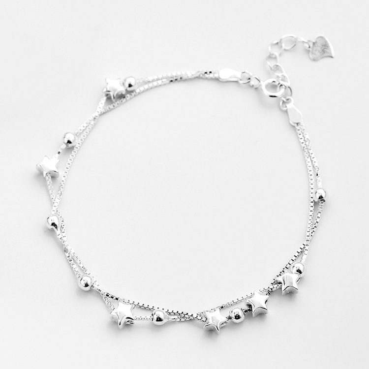 Women's Korean Fashion Bracelet Silver Bracelet
