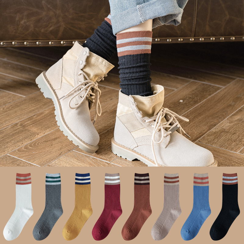 Title 4, Cotton and velvet thick high-top socks