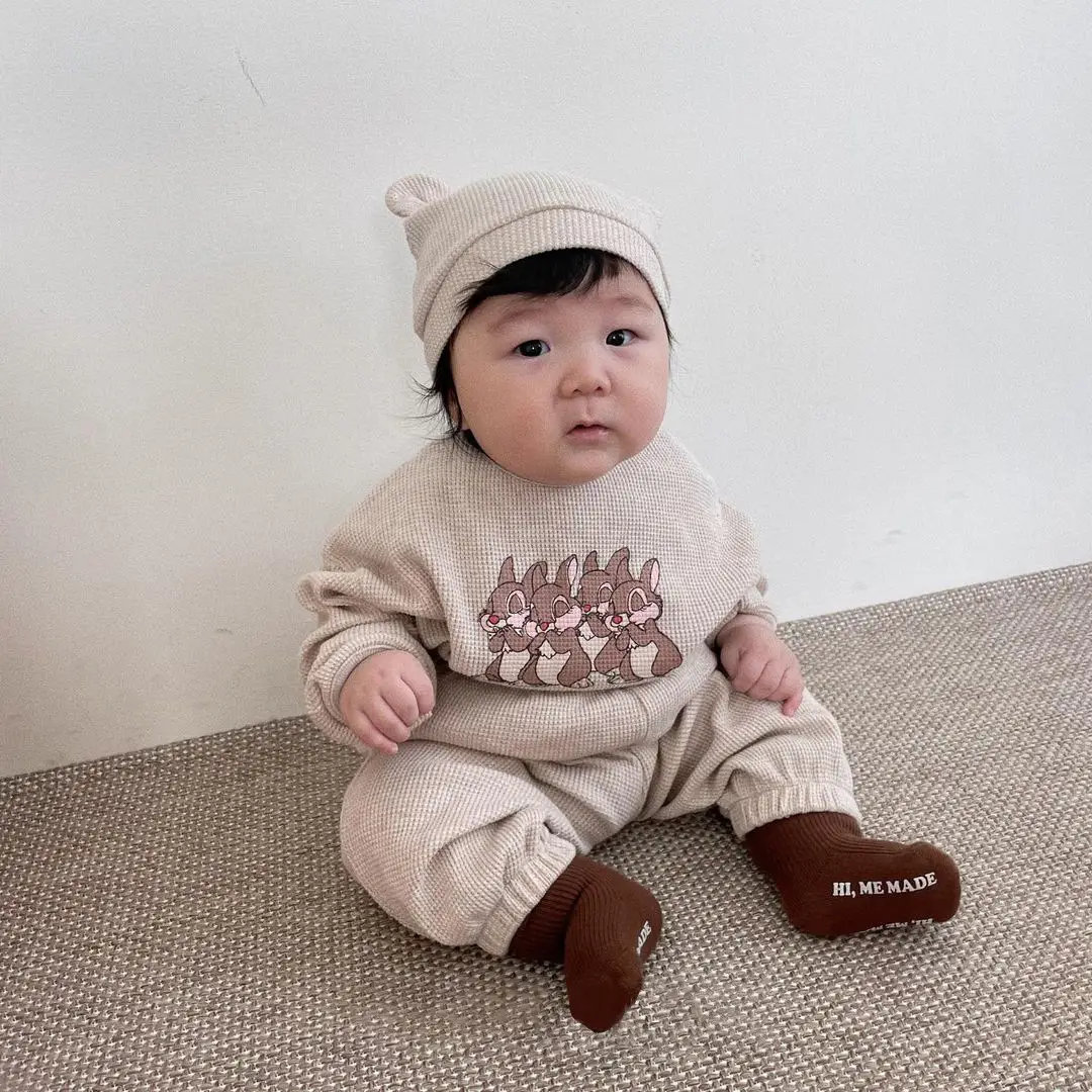 Three-piece Cotton Breathable Long-sleeved Trousers For Pets