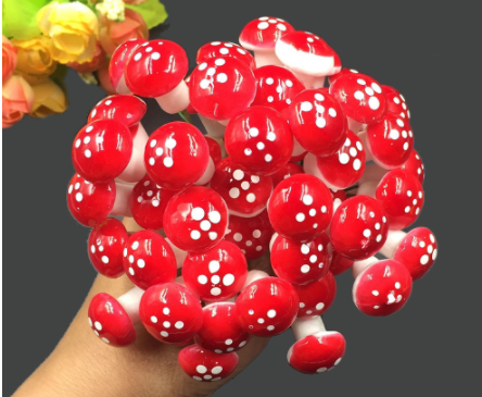 Title 4, Forest Plant Simulation Bubble Small Mushroom C...