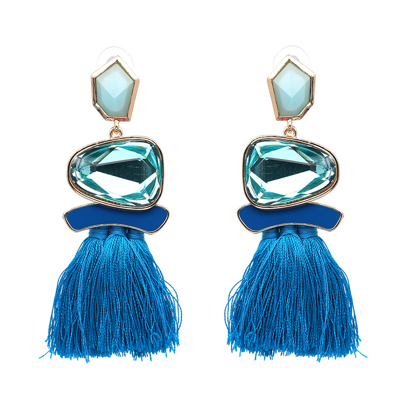 Title 12, Tassel Earrings With Ethnic Style Accessories