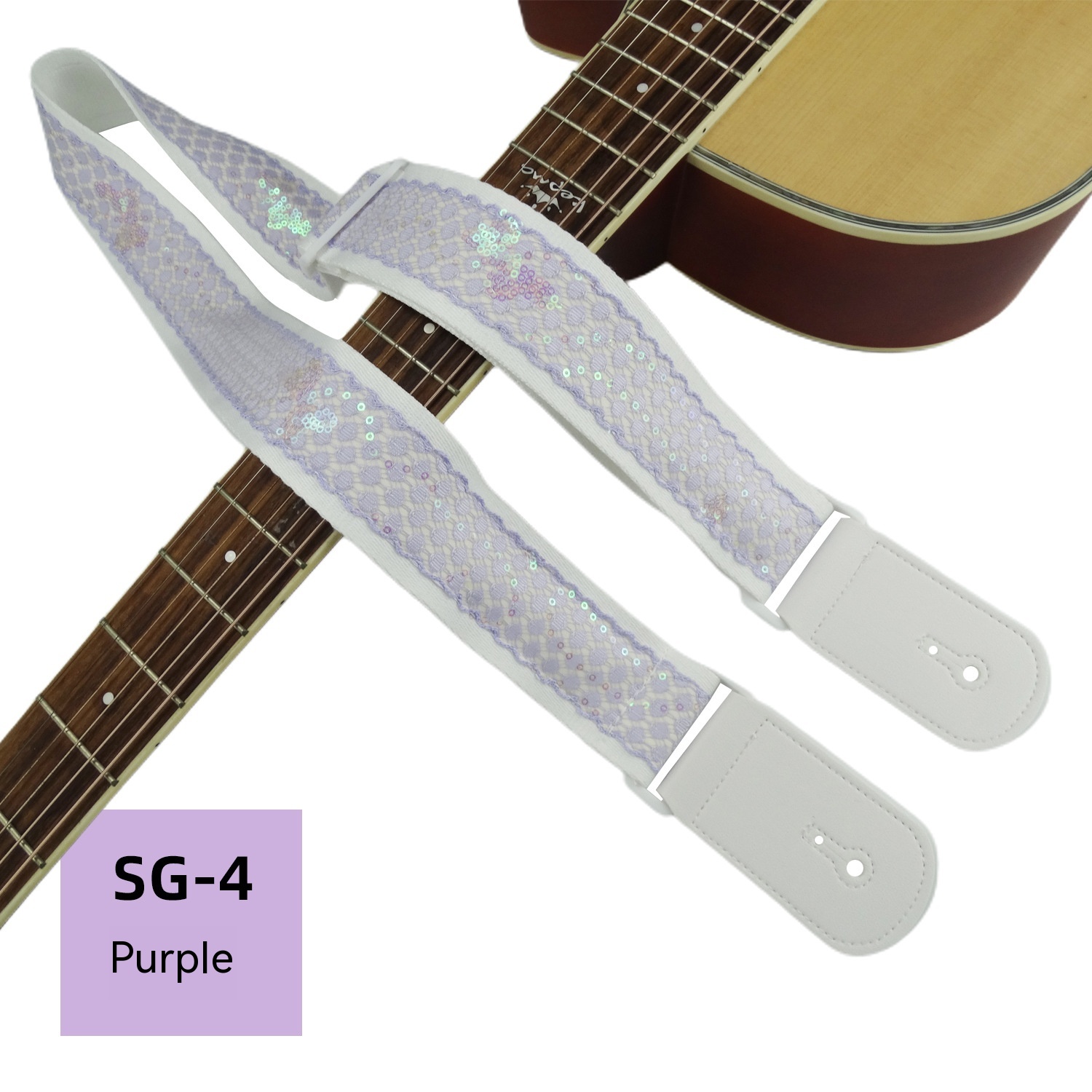 Title 6, Classical Cartoon Ji Knitted Guitar Strap