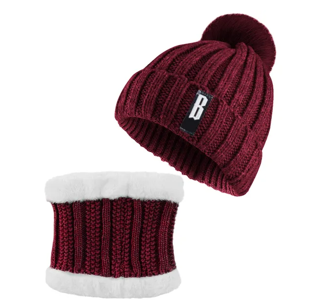 Women’s Winter Beanie Hat & Scarf Set