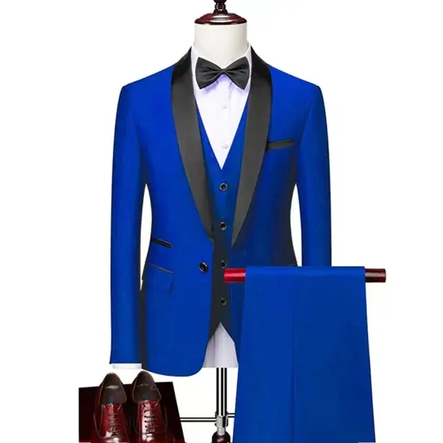 Men 3 Pieces Suit Set Men Wedding Suits Groom