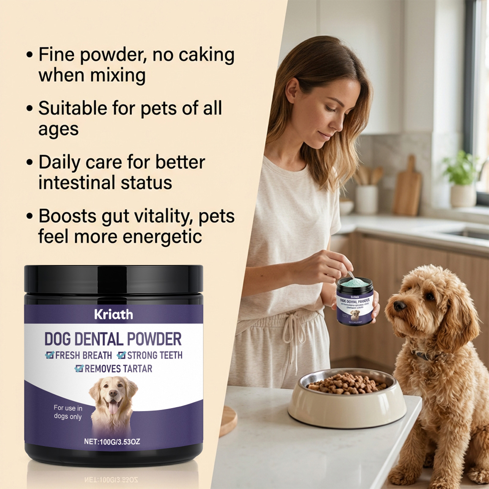 Dog Specific Breath Freshener Powder 9