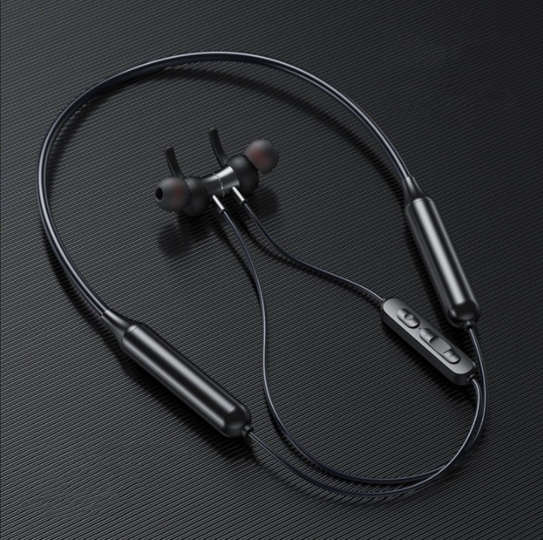 Wireless Bluetooth Sports Headset Neckband In-Ear Earphones Halter Style - 第 6/8 張圖片