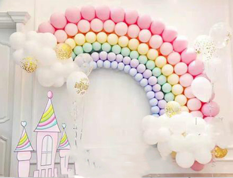 Macaron color arch bridge set