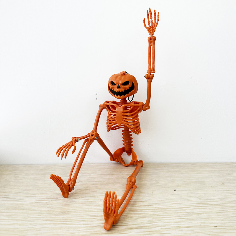 Halloween haunted house stage decoration props skeleton