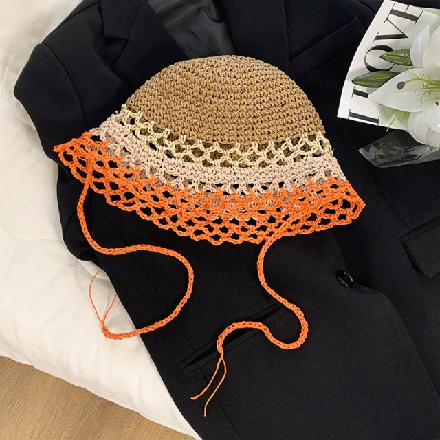 Female Fashion Warm Fleece Surface Ear Protection Overhead Hat Orange - Shop at LoveMi