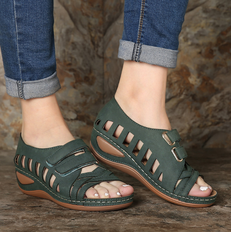 Fish Mouth Platform Sandals, picture 3 of 6