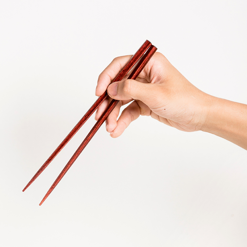 Title 2, Solid Wood Chopsticks Set Home Restaurant Handm...