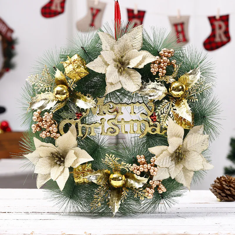 Christmas Decorations Creative Gifts, Ornaments Christmas Wreaths – image 2