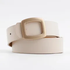 Belt Jeans With A Hundred Matching Windbreaker Coat Sweater Decoration - Beige - View 1