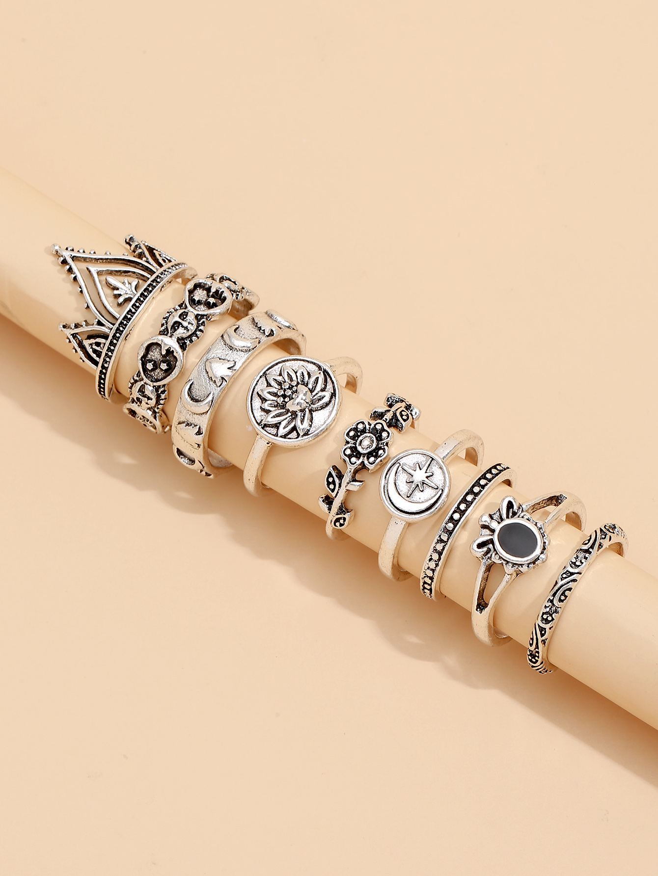 Temperament Niche Design Female Personality Ring