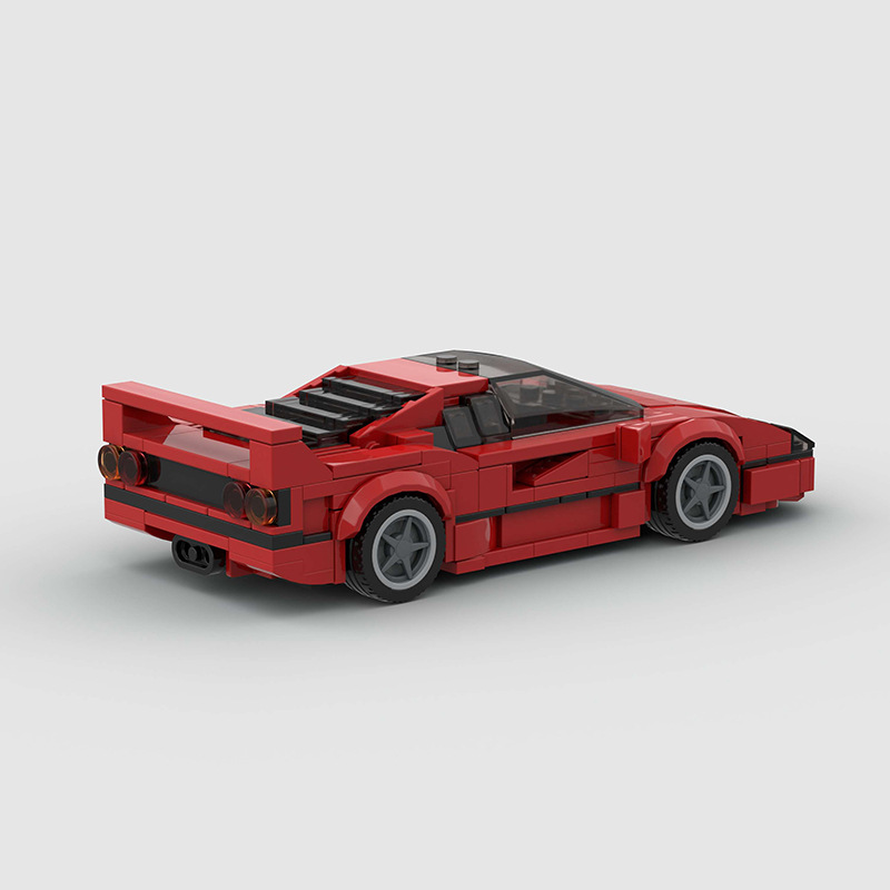 Voiture de Sport à Construire en Blocs — Fala Force F40 (372 pièces) 5