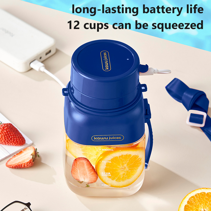 Kawu HAY-8302 Portable Juice Cup Blue 7