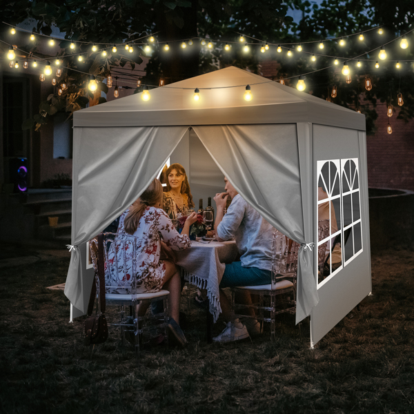 6.5x6.5FT Four Sides Portable Party Tent - Image 12