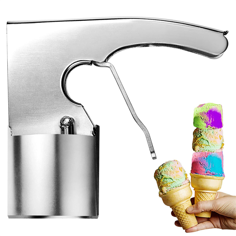 Title 7, Big Ice Cream Scoop With Spring-powered Trigger...