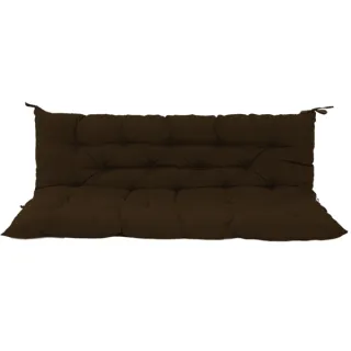 Outdoor Swing Cushions 70 Inch, Waterproof 4in Thick Porch Swing Cushion Replacement With Backrest And Ties, Comfortable 2-3 Seat Pation Swing Pad For Backyard, Garden, Lawn, Outdo