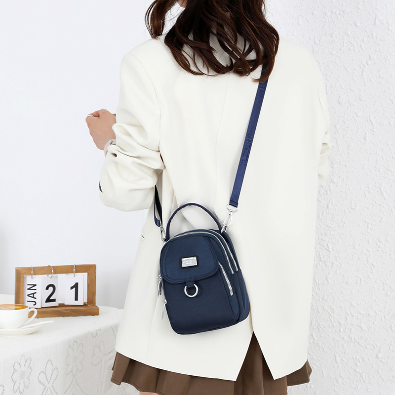 Women's Shoulder Messenger Bag Hand-carrying Oxford Cloth Mobile Phone Bag
