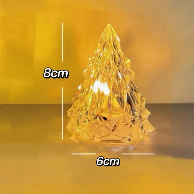 Ins Beautiful Iceberg Night Led Lights High-value Creative Led Christmas Ornaments Crystal Lamp – image 9