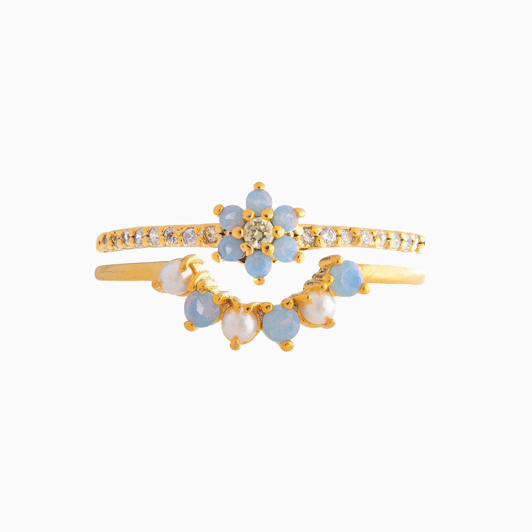 Title 6, Womens Fashion Temperament Blue Cool Ring A st...