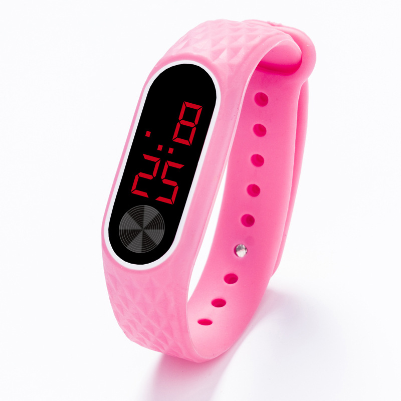 Silicone Children's LED Red And White Light Watch - Picture 10 of 11