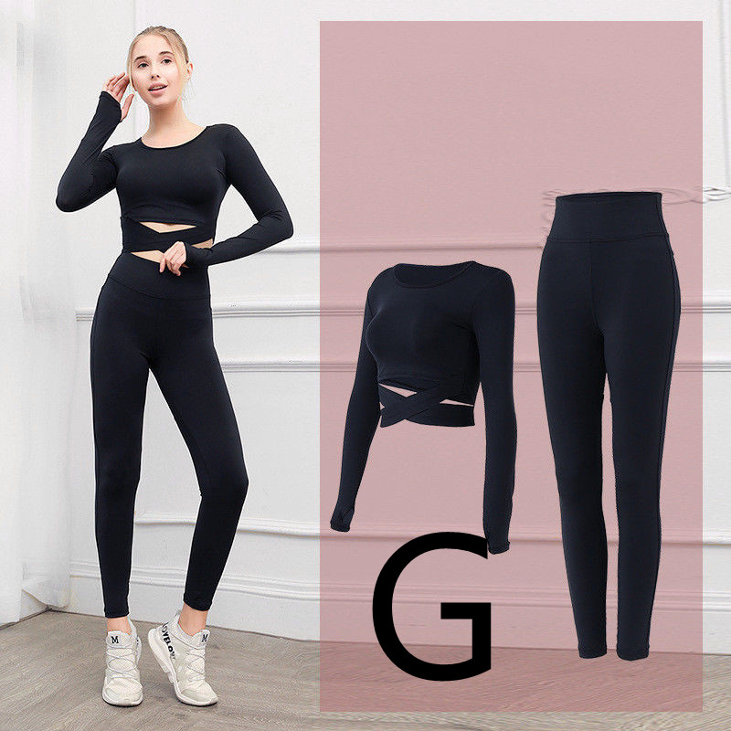 Fitness Morning Running Yoga Suit Women Running Quick-drying Sports Suit