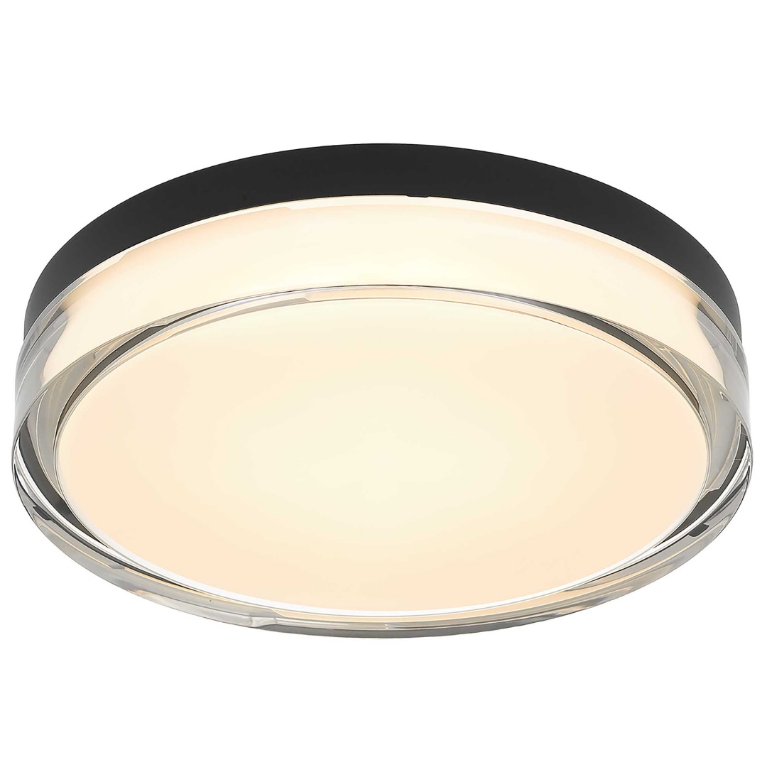 12-inch Black Inegrated LED Flush Mount 8