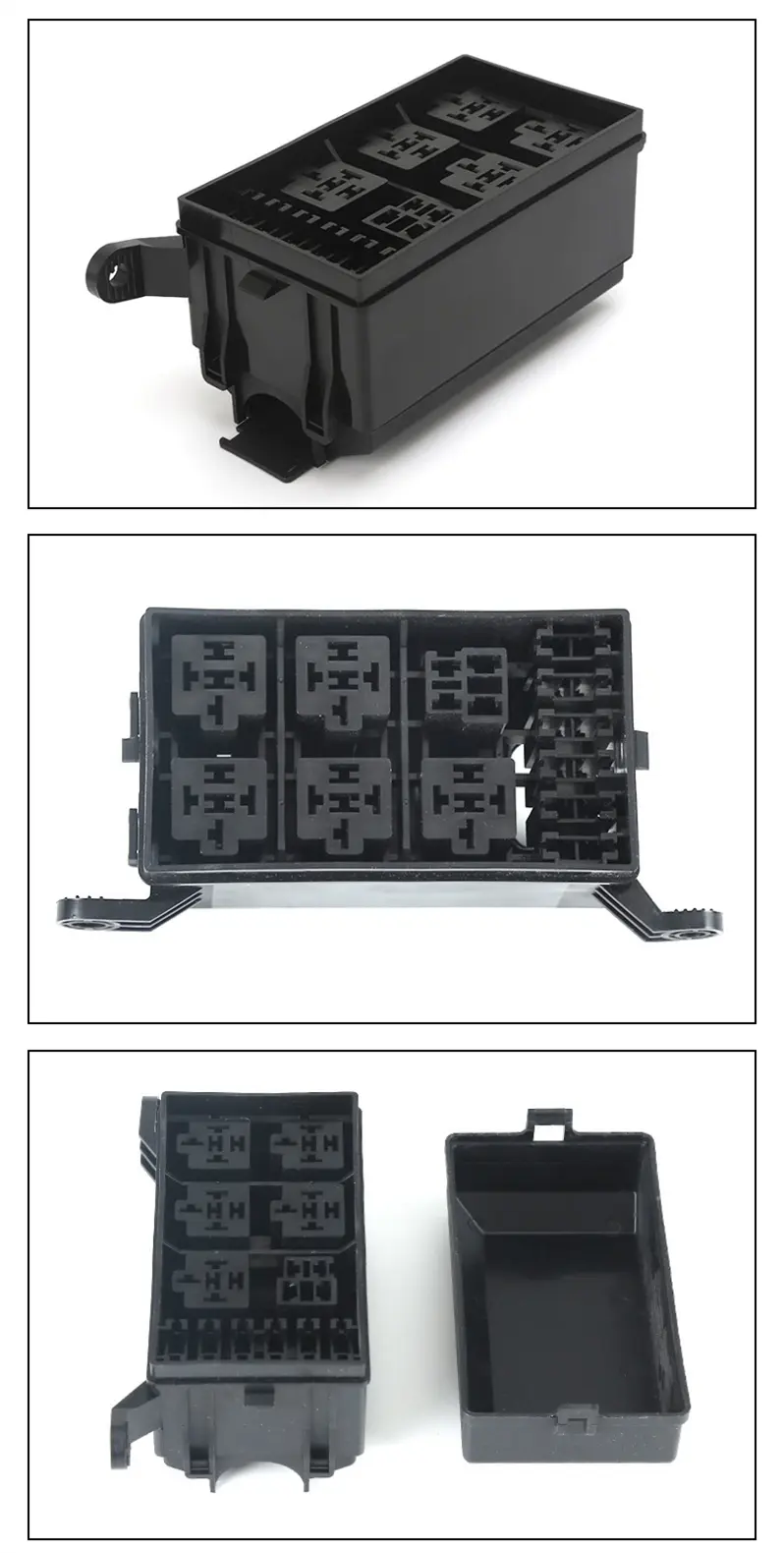 Car 6way Fuse Box With 12V24V Relay