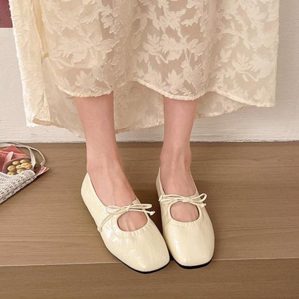 Leather Ballet Flats, picture 2 of 4